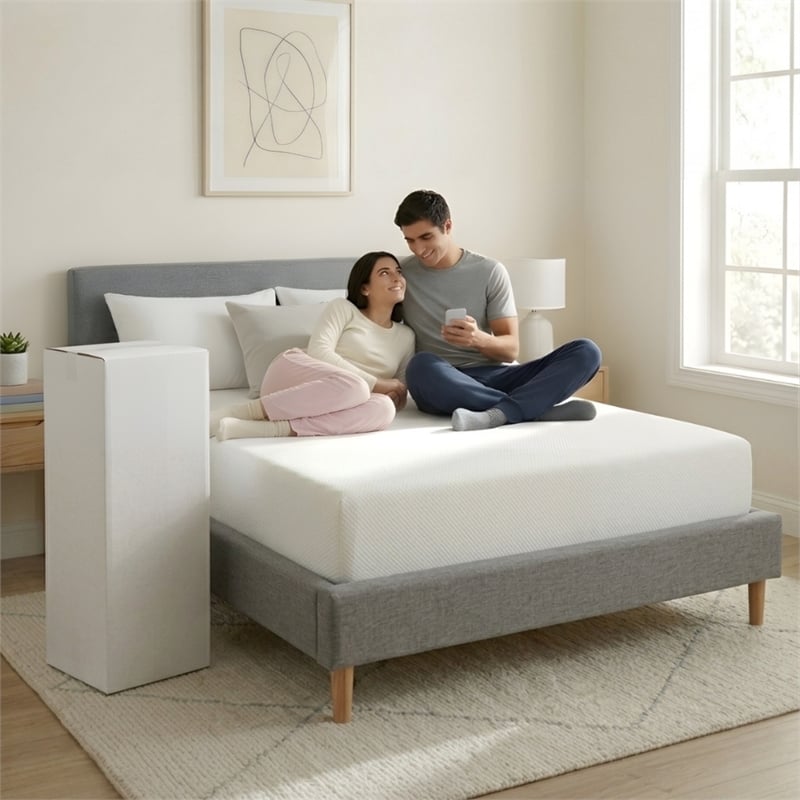 Divine Queen Medium Gel Foam 8 in Mattress