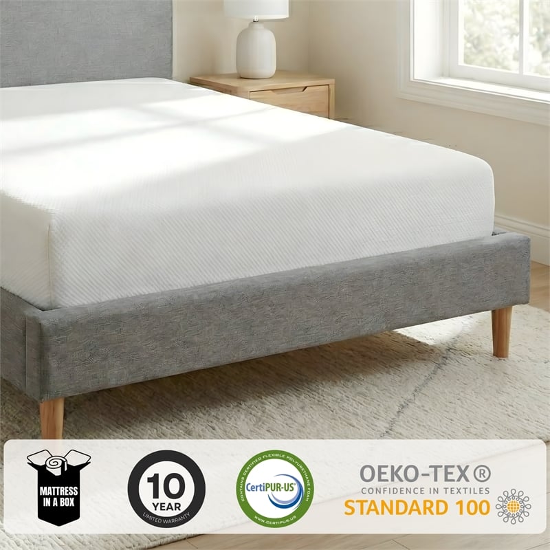 Divine Queen Medium Gel Foam 8 in Mattress