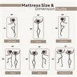 Divine Super Full Medium Gel Foam 10 in. Mattress