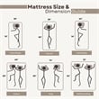 Divine Super King Medium Gel Foam 10 in. Mattress