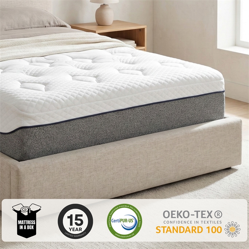 Divine Ultra 13 in. Gel Memory Foam Mattress California King