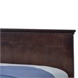 Baxton Studio Schiuma Wood Twin Panel Bed in Cappuccino