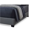 Romeo Upholstered Queen Bed in Gray