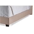 Juliet Upholstered King Bed in Brown