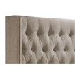 Katherine Upholstered King Bed in Gray
