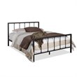 Amy Metal Queen Spindle Bed in Dark Bronze
