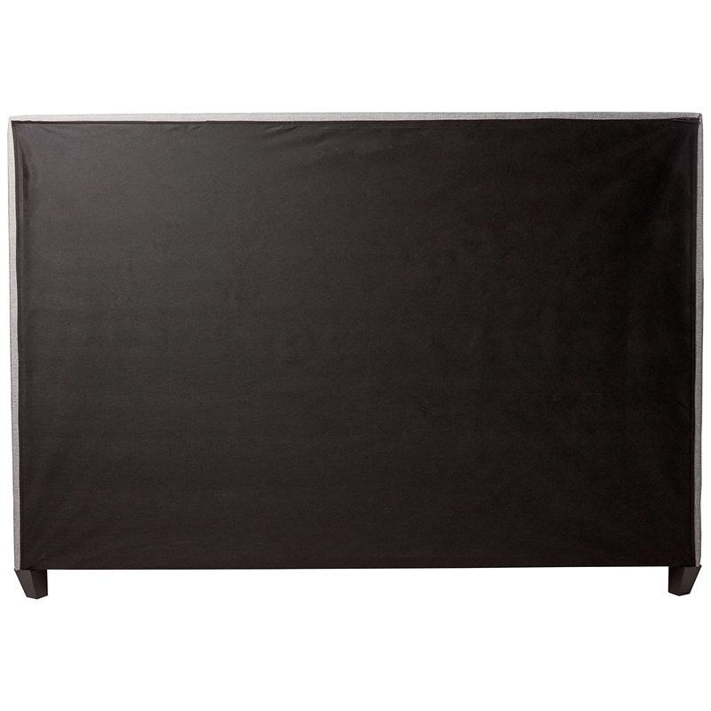 Hirst King Platform Bed in Gray
