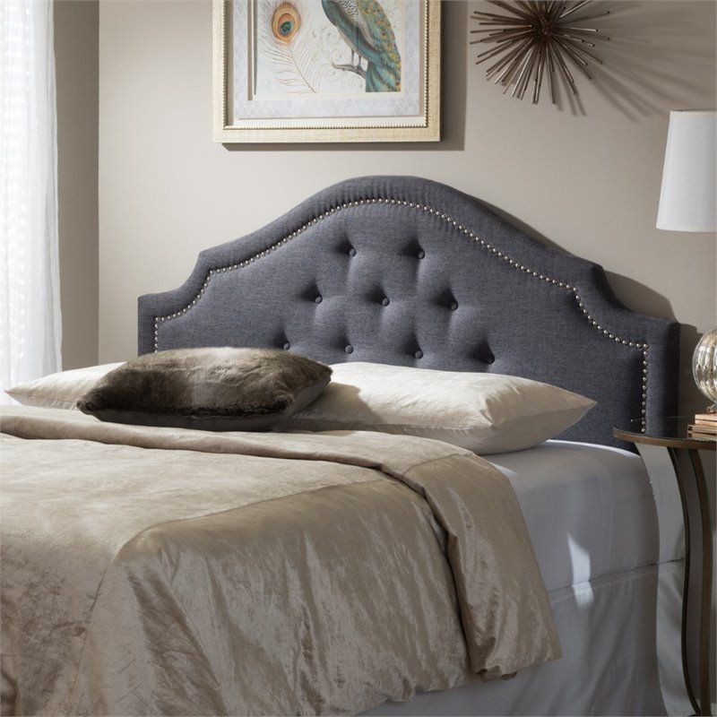 Cora Upholstered Queen Headboard In Dark Gray Bbt6564 Grey Cora Upholstered Queen Headboard In Dark Gray Bbt6564 Grey Hb