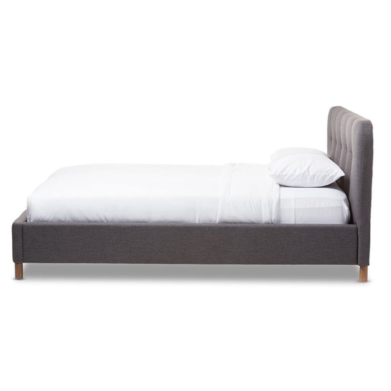 Germaine King Platform Bed in Dark Gray