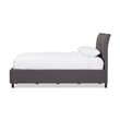 Lea Queen Platform Bed in Dark Gray