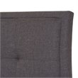 Lea Queen Platform Bed in Dark Gray