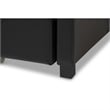 Frank Faux Leather Twin Daybed in Black