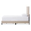 Paris Linen Twin Bed in Beige