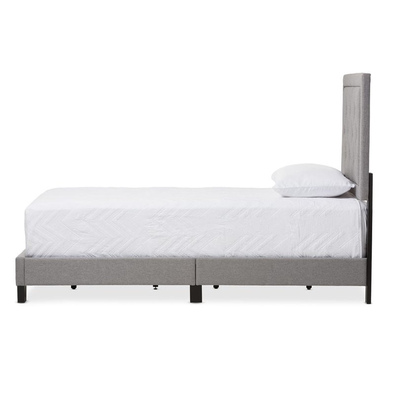 Paris Twin Bed in Gray