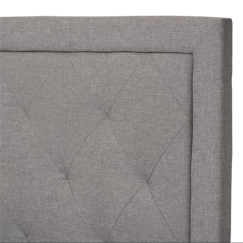 Paris Twin Bed in Gray