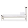 Harry Twin Platform Bed in Butter Milk