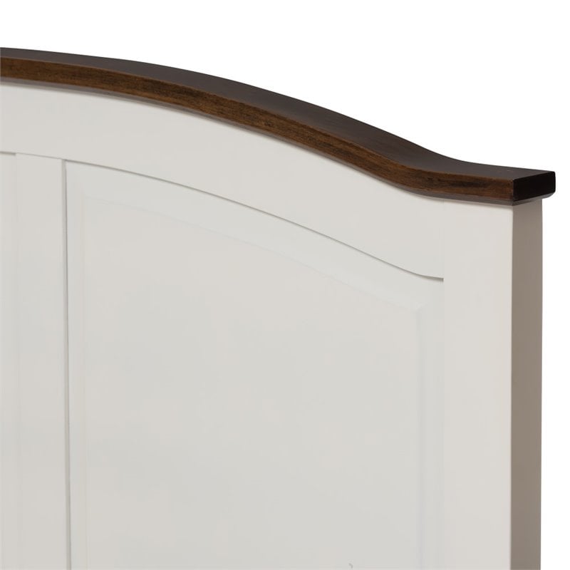 Harry Twin Platform Bed in Butter Milk