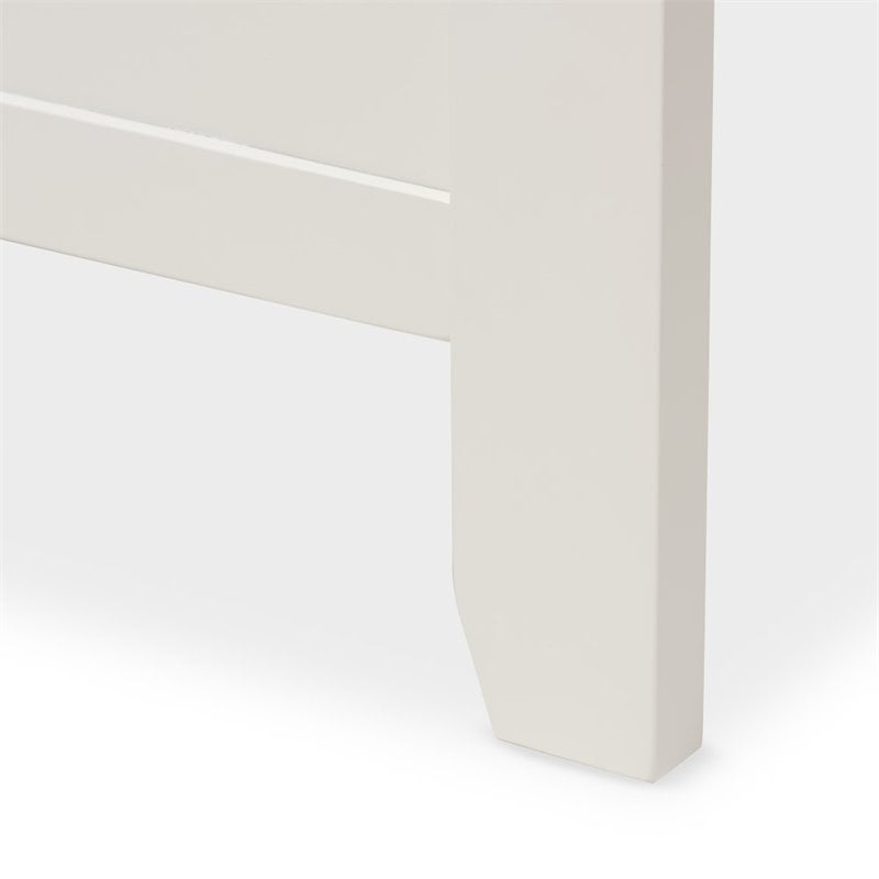 Harry Twin Platform Bed in Butter Milk