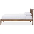 Loafey Queen Platform Bed in Walnut