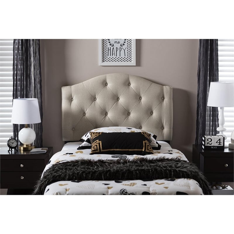 Myra Faux Leather Upholstered Twin Headboard