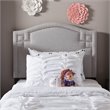 Aubrey Upholstered Twin Headboard in Grayish Beige