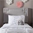 Geneva Upholstered Twin Headboard in Grayish Beige