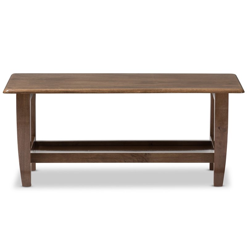 Pierce Wood Coffee Table in Walnut