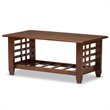 Larissa Wood Coffee Table in Cherry