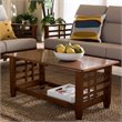 Larissa Wood Coffee Table in Cherry