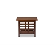 Larissa Wood End Table in Cherry