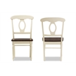 Napoleon Cottage Wooden Dining Chair in Cream (Set of 2)