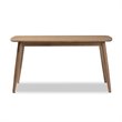 Edna Dining Table in Light Brown