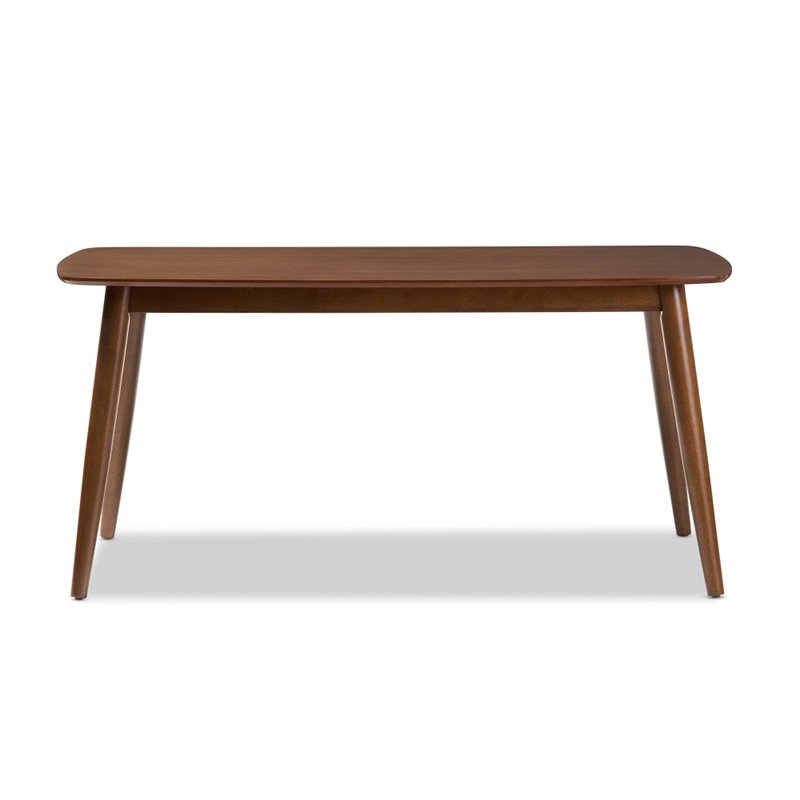 Flora Dining Table in Medium Brown