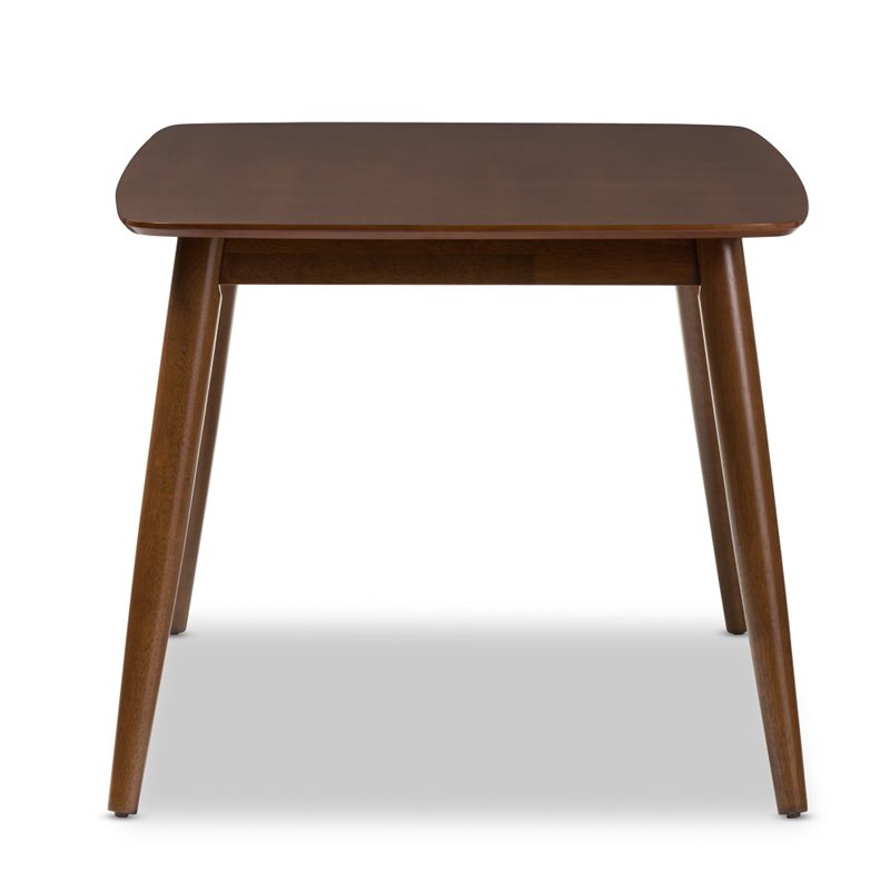 Flora Dining Table in Medium Brown