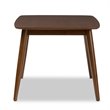 Flora Dining Table in Medium Brown