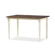 Napoleon Cottage Dining Table in Brown and Cream