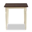 Napoleon Cottage Dining Table in Brown and Cream