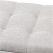 Roanoke Storage Bench in Grayish Beige