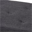 Hannah Storage Bench in Dark Gray