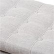 Kaylee Storage Bench in Grayish Beige