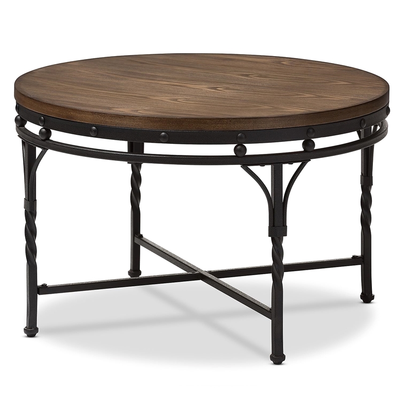 Austin Coffee Table in Antique Bronze