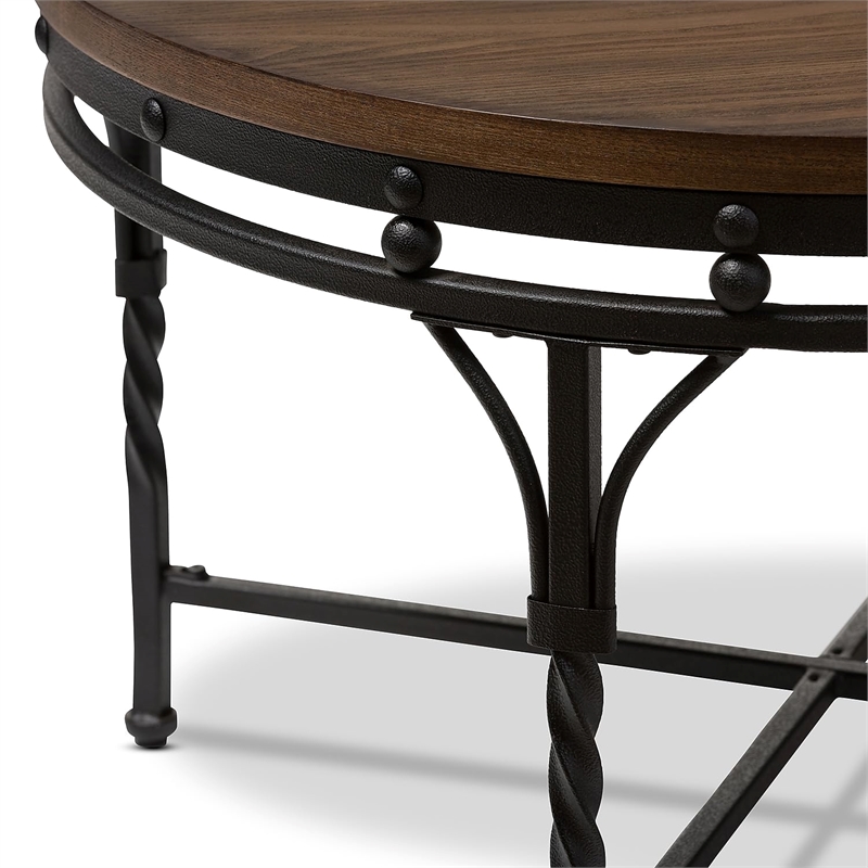 Austin Coffee Table in Antique Bronze