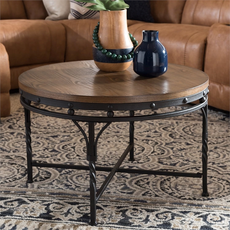 Austin Coffee Table in Antique Bronze