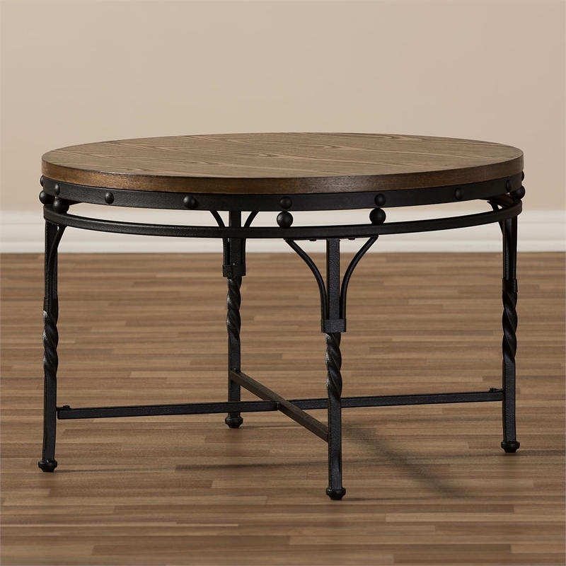 Austin Coffee Table in Antique Bronze