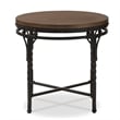 Austin End Table in Antique Bronze