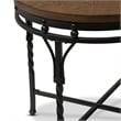 Austin End Table in Antique Bronze