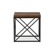 Holden End Table in Antique Bronze