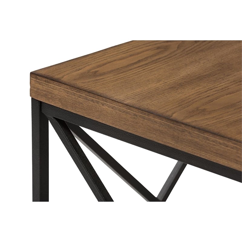 Holden End Table in Antique Bronze