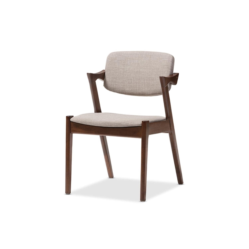 Elegant Dining Chair in Gray (Set of 2)