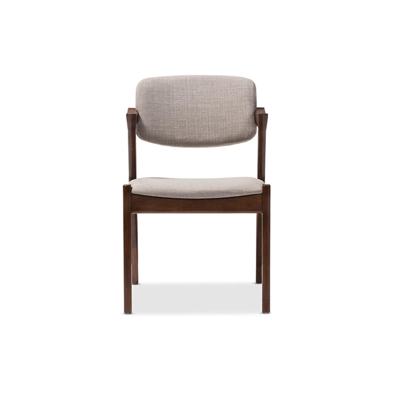 Elegant Dining Chair in Gray (Set of 2)